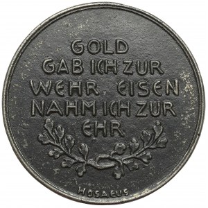 Niemcy, Medal W czasach żelaza... 1916 r.