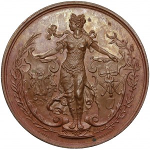 Niemcy, Bawaria, Medal 1888 - Niemiecka krajowa wystawa sztuki i przemysłu w Monachium