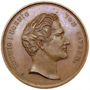 Deutschland, Ludwig I, Bayern, Bahnhoff zu Nürnberg 1846