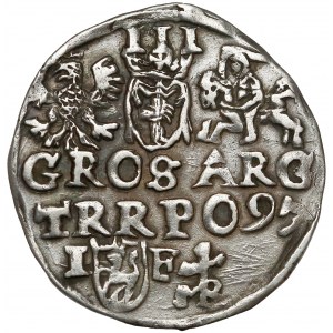 Zygmunt III Waza, Trojak Lublin 1597 - monogram