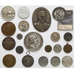 Medale i medalion XIX-XX wiek, w tym 3 kopie (20 szt)