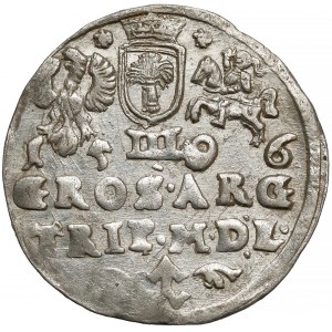 Zygmunt III Waza, Trojak Wilno 1596 - Chalecki - b.rzadki