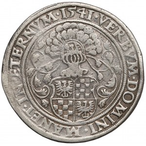 Śląsk, Fryderyk II, Talar Legnica 1541 - pierwszy