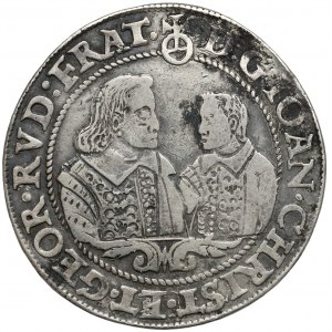 Śląsk, Jan Chrystian i Jerzy Rudolf, Talar Brzeg 1607 - rzadki