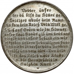 Niemcy, Medalik religijny, XIX wiek - Ihr Sollt also Beten