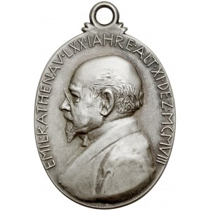 Niemcy, Emil Rathenau, Medal 1908 - Srebro