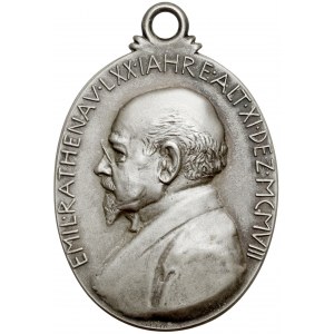 Deutschland, Emil Rathenau, Medaille 1908 - Silber