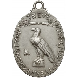 Niemcy, Emil Rathenau, Medal 1908 - Srebro