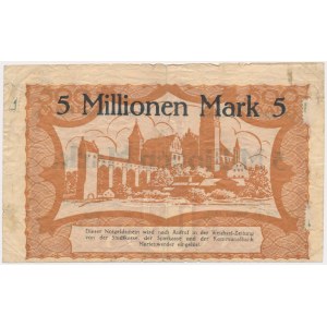 Marienwerder (Kwidzyn), 5 mln mk 1923