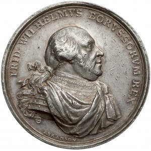 Prusy, Fryderyk Wilhelm II, Medal 1795 - Pokój w Bazylei