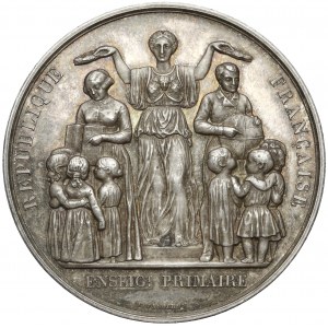 Francja, Medal - Nagroda za nauczanie - 1850 r.