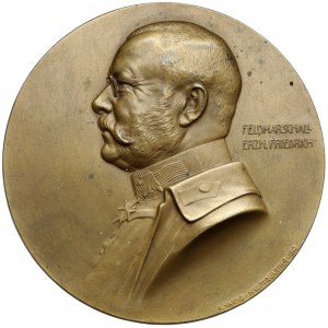 Österreich, Medaille 1915 - Friedrich von Österreich-Teschen (A. Hartig)