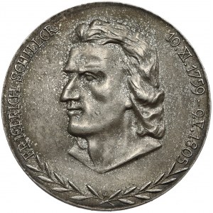 Deutschland, Medaille 1955 - Schiller Friedrich - Silber