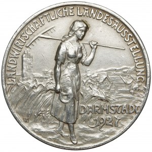 Deutschland, Medaille 1927 - Darmstadt, Landwirtschaftliche Landesausstellung