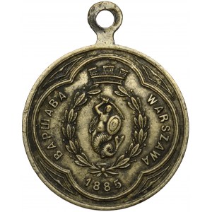 Medal Wystawa Rolniczo - Przemysłowa, Warszawa 1885