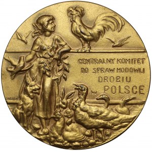 Medal nagrodowy Centralny Komitet do spraw Hodowli Drobiu w Polsce