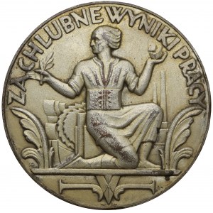 Medal (odznaczenie) Za Chlubne Wyniki Pracy 1929 r.