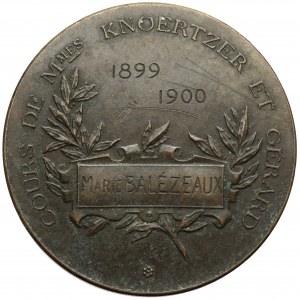 Francja, Medal Cours de... 1899-1900