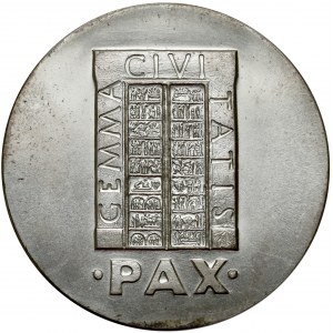 Medal SREBRO Bolesław Piasecki 1915-1979, GEMMA CIVITATIS PAX