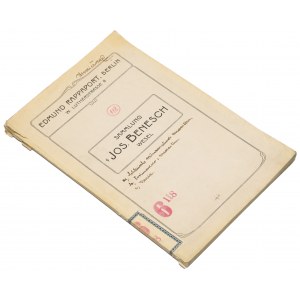 Katalog aukcji zbioru J. Benesch, Rappaport 1910 - ŚLĄSK