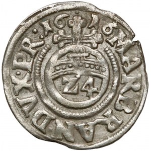 Magdeburg, Erzbistum, Christian Wilhelm von Brandenburg, 1/24 Taler 1616