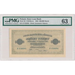 500.000 mkp 1923 - 7 cyfr - Z