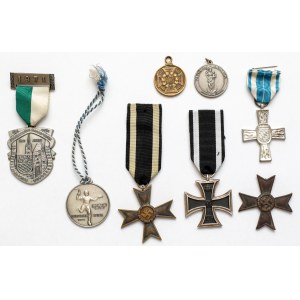 Niemcy, Zestaw odznaczeń i medali (8szt)