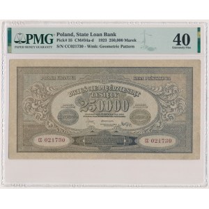 250.000 mkp 1923 - CC - numeracja szeroka