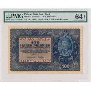 100 mkp 08.1919 - IB Serja N