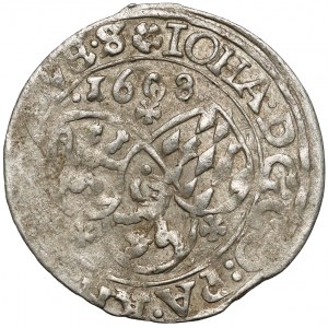 Pfalz-Zweibrücken, Johann II, 3 Kreuzer 1608