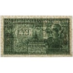 Kowno, 1.000 marek 1918 - numeracja 6-cyfrowa