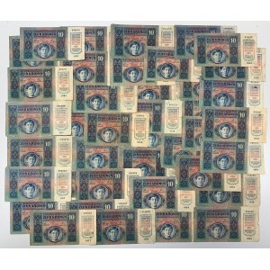 Austria, 10 Kronen 1915 - set of 42 pcs