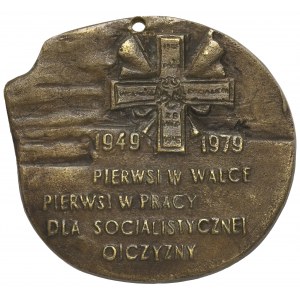 Plakieta XXX lecie ZBoWiD w Poznaniu 1949-1979 (AK)