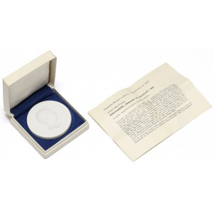 Medal, Aleksander von Humboldt 1847 - Porcelana