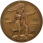 Rosja, ZSRR, Medal - 40 lecie Wielkiej Rewolucji Październikowej 1917-1957