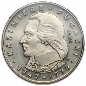 Próba NIKIEL 100 złotych 1976 Pułaski - w lewo