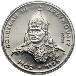 Próba NIKIEL 50 złotych 1982 Bolesław III Krzywousty