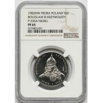 Próba NIKIEL 50 złotych 1982 Bolesław III Krzywousty