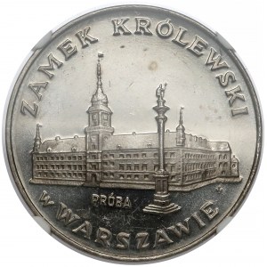 Próba NIKIEL 100 złotych 1974 Zamek Królewski