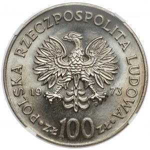 Próba NIKIEL 100 złotych 1973 Kopernik