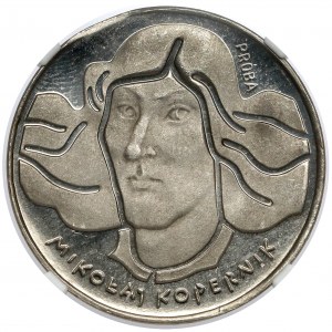 Próba NIKIEL 100 złotych 1973 Mikołaj Kopernik - krótsze włosy