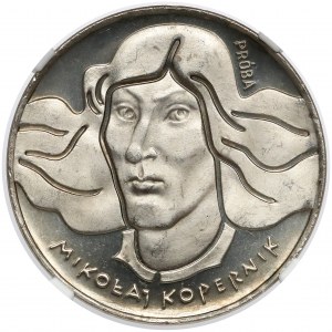 Próba NIKIEL 100 złotych 1973 Mikołaj Kopernik - długie włosy