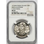 Próba NIKIEL 100 złotych 1973 Mikołaj Kopernik - długie włosy