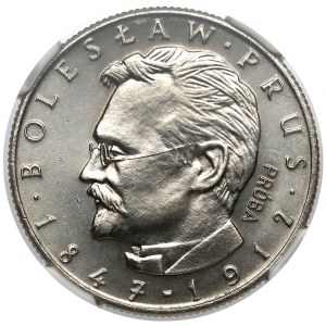 Próba NIKIEL 10 złotych 1975 Bolesław Prus