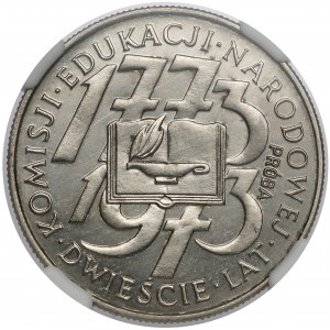 Próba NIKIEL 10 złotych 1973, 200 lat KEN - Daty 1773-1973