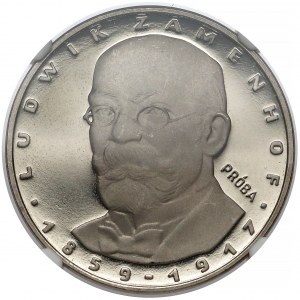 Próba NIKIEL 100 złotych 1979 Zamenhof - na wprost