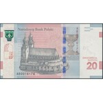 20 złotych 2015 - Chrzest Polski - w folderze PWPW