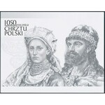 20 złotych 2015 - Chrzest Polski - w folderze PWPW
