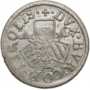 Austria, Ferdynand II (1619-1637), 3 krajcary Tyrol bez daty - b. ładne