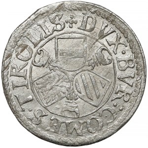 Austria, Ferdynand II (1619-1637), 3 krajcary Tyrol bez daty - piękne